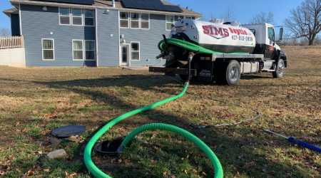 septic tank pumping Sims Septic LLC