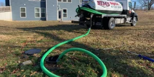 Septic tank backed up